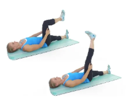 90 degree stretch, a stretch that stops swelling pain from workouts